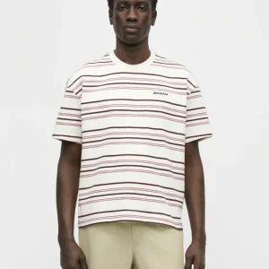 dickies camiseta east liberty stripe egret