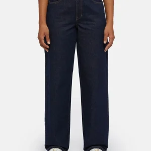 dickies pantalón mujer herdon denim reinsed