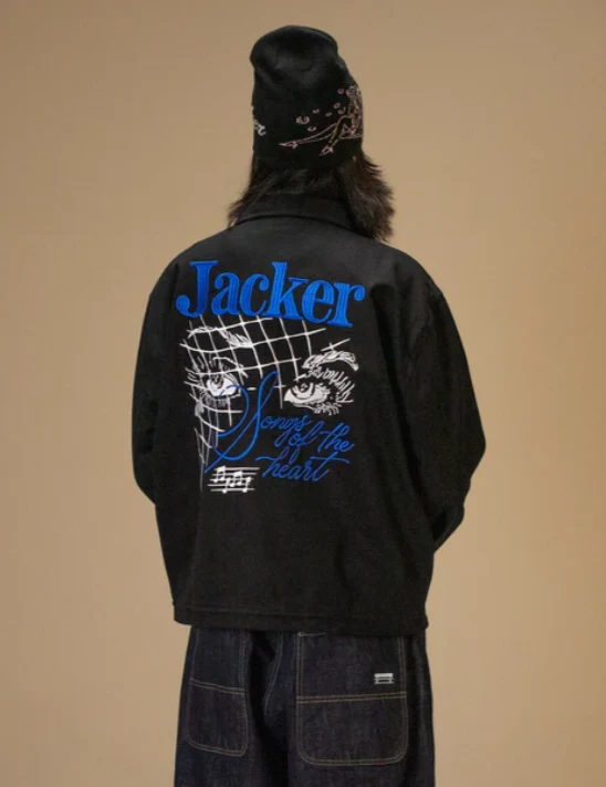 jacker chaqueta mighty blue coach black