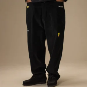 jacker pantalón dead corduroy baggy black