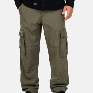 reell pantalon cargo ripstop olive