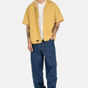 reell pantalón baggy steell blue