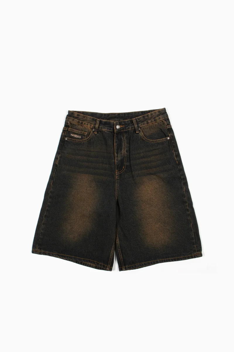 wasted paris bermuda faded casper faded brown