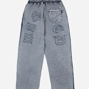 wasted paris pantalon kingdom curve fade jogging navy