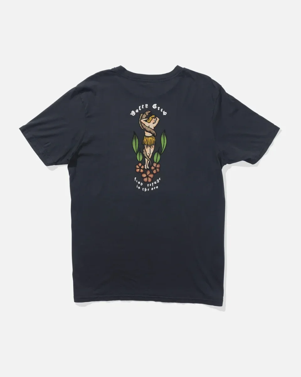salty crew camiseta hopper vintage black