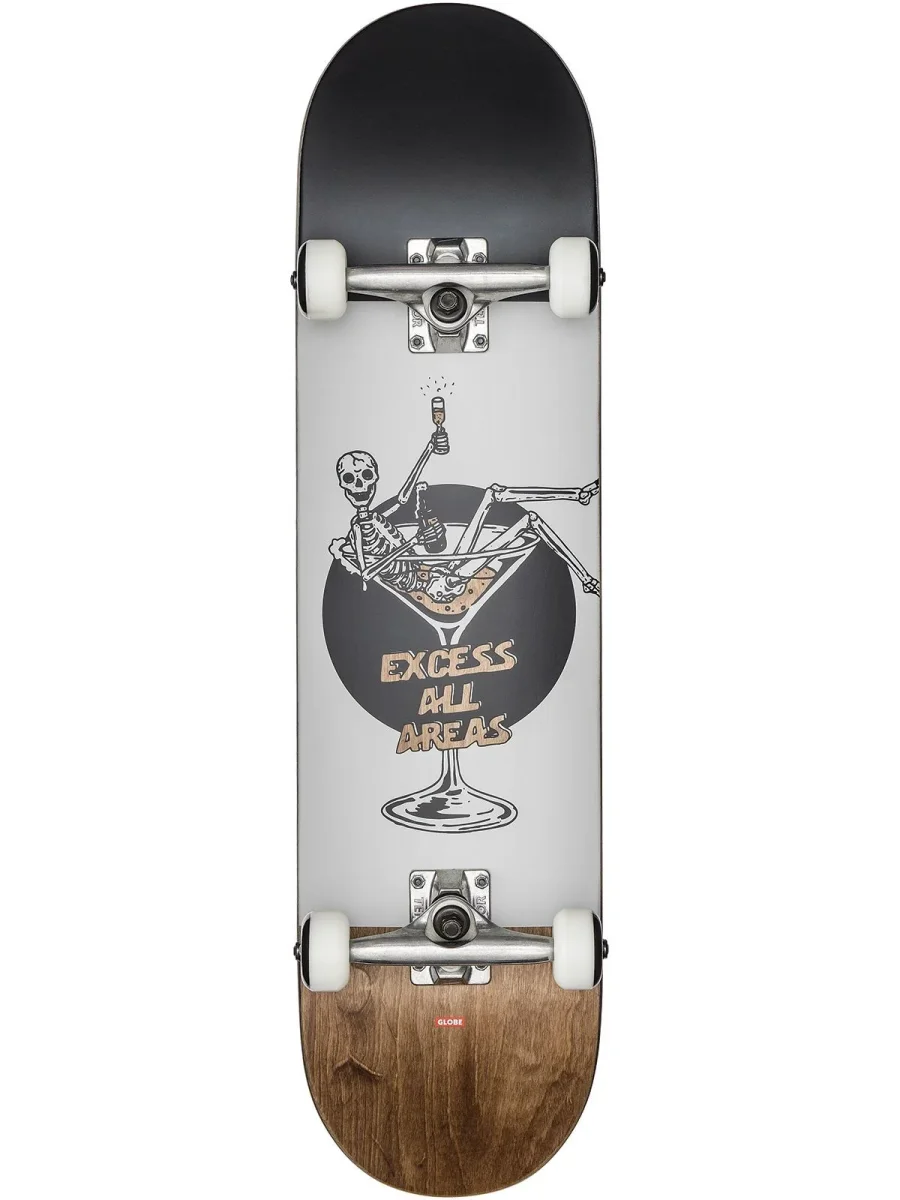 Globe Tabla de Skate G1 Excess White/Brown 8.0″