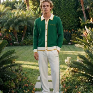 on vacation chaqueta sorrento knit green