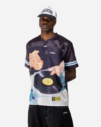 jacker camiseta v-meal jersey black