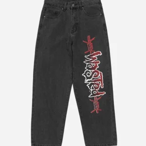 wasted paris pantalón casper blind faded black