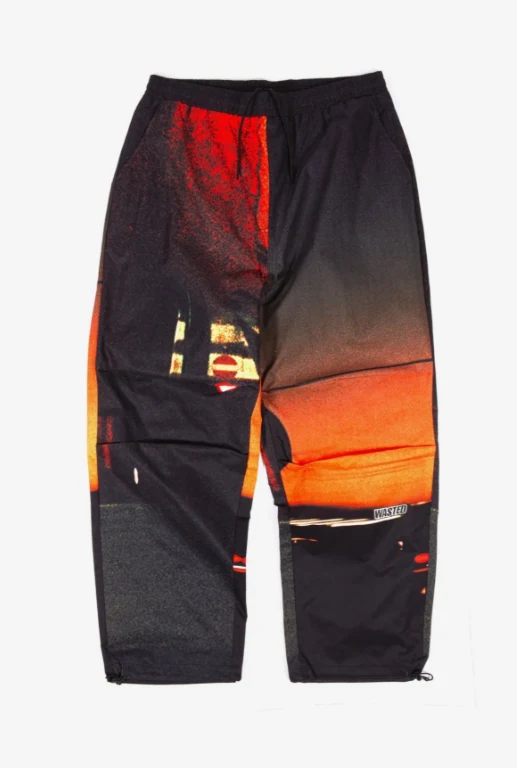 wasted paris pantalón monsieur bonheur x wasted overpan