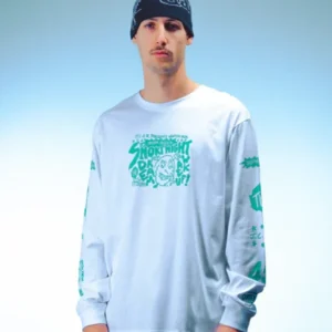 jacker camiseta wakeup long sleeves white
