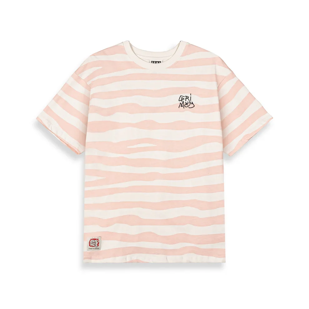 grimey camiseta The Shelter All Over Print Pink