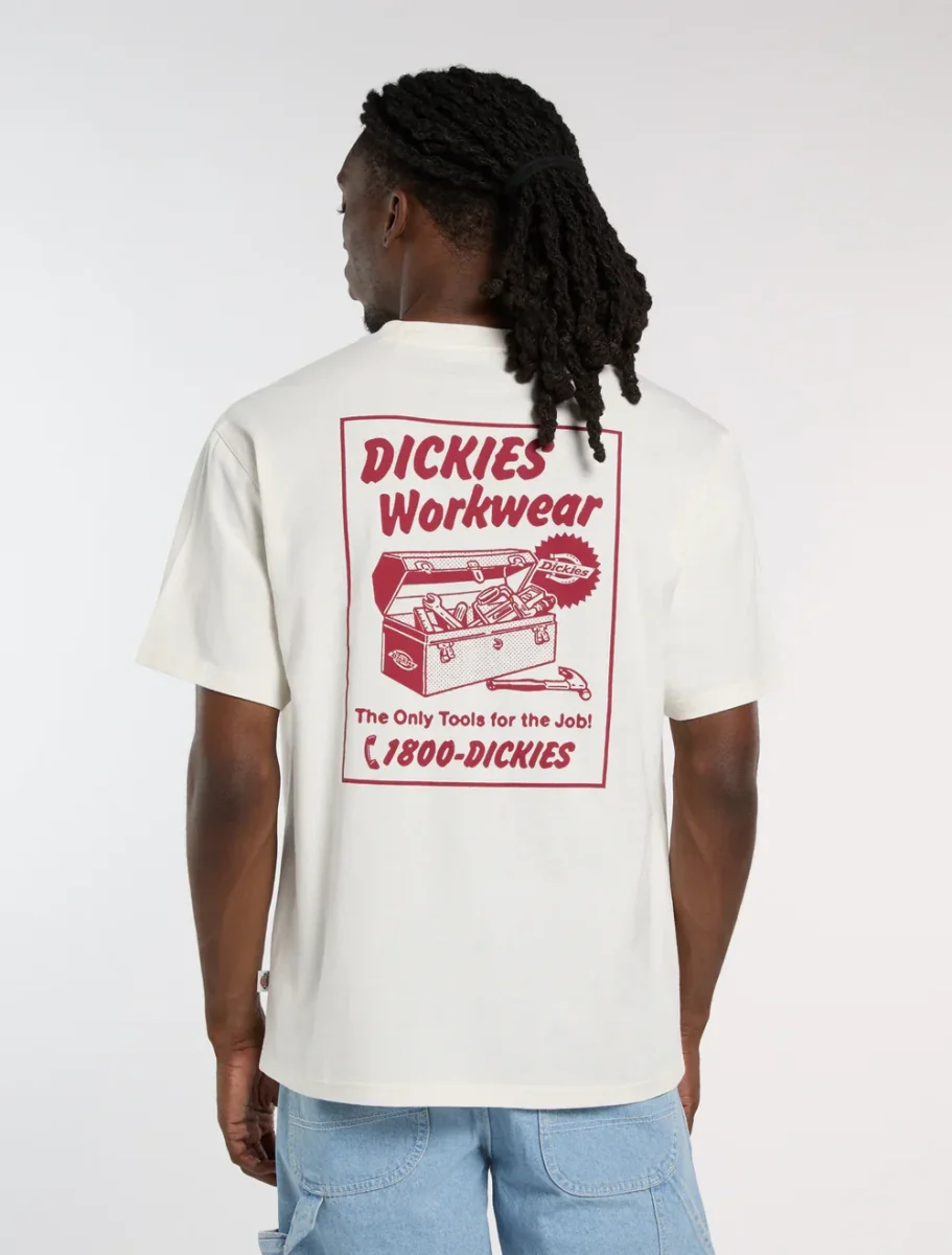 dickies camiseta dry ridge egret