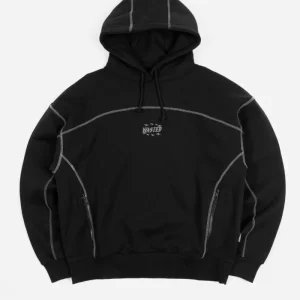 wasted paris sudadera vesper boxy black