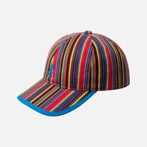 kangol gorra multi color stripe baseball rainbow multi