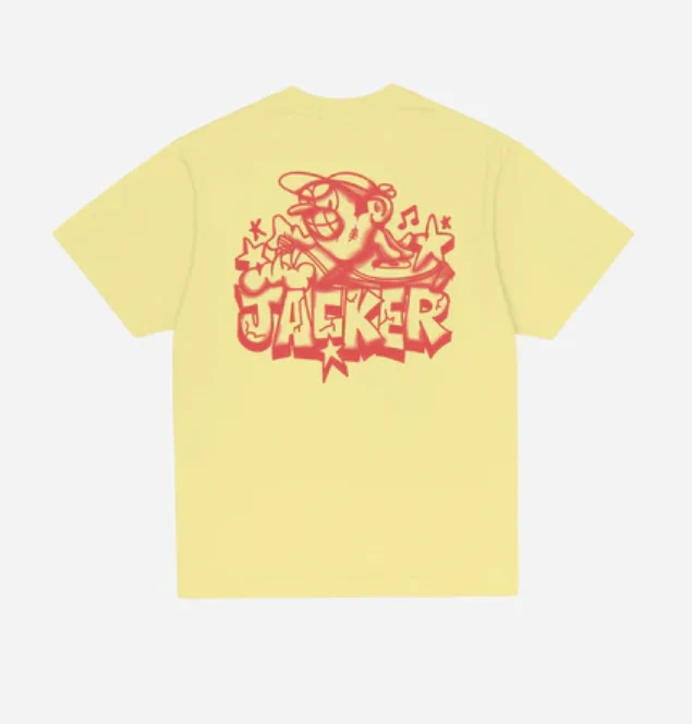 jacker camiseta C.R.E.A.M yellow