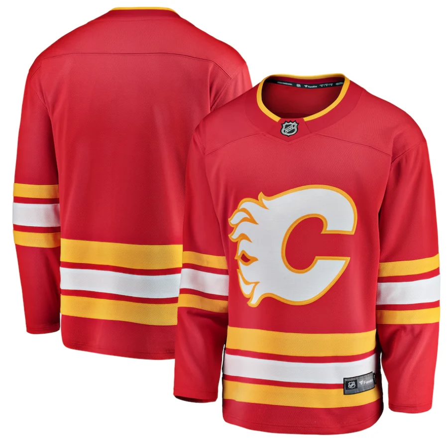 fanatics camiseta Calgary Flames Home Breakaway Jersey