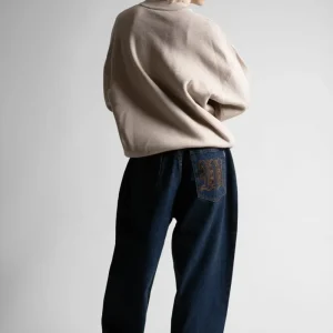 wasted paris pantalon signature rod raw blue
