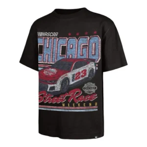 47 brand camiseta nascar sigma black