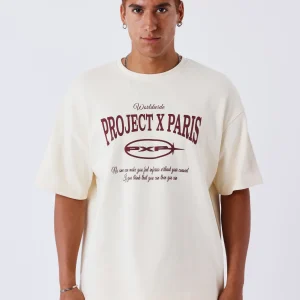 project x paris camiseta manches courtes varsity PXP