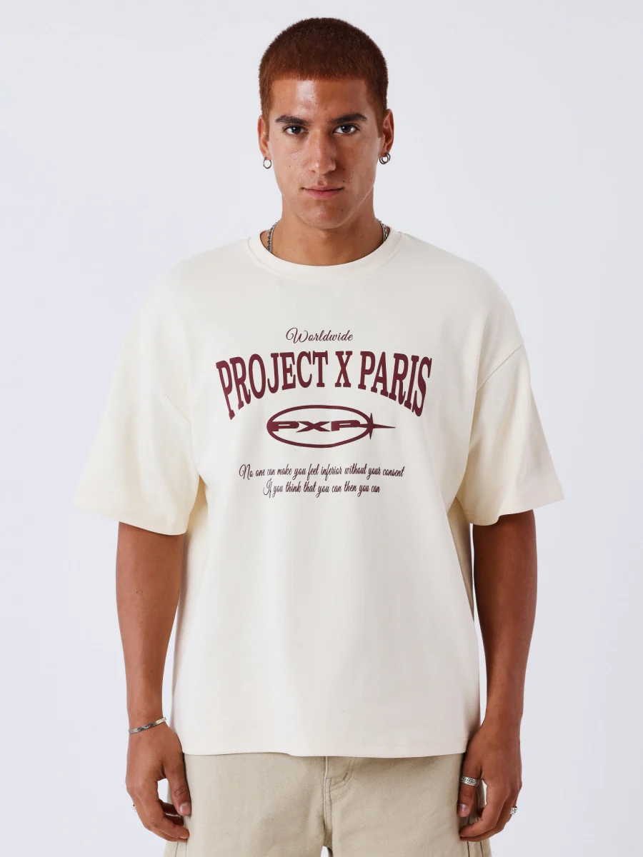 project x paris camiseta manches courtes varsity PXP