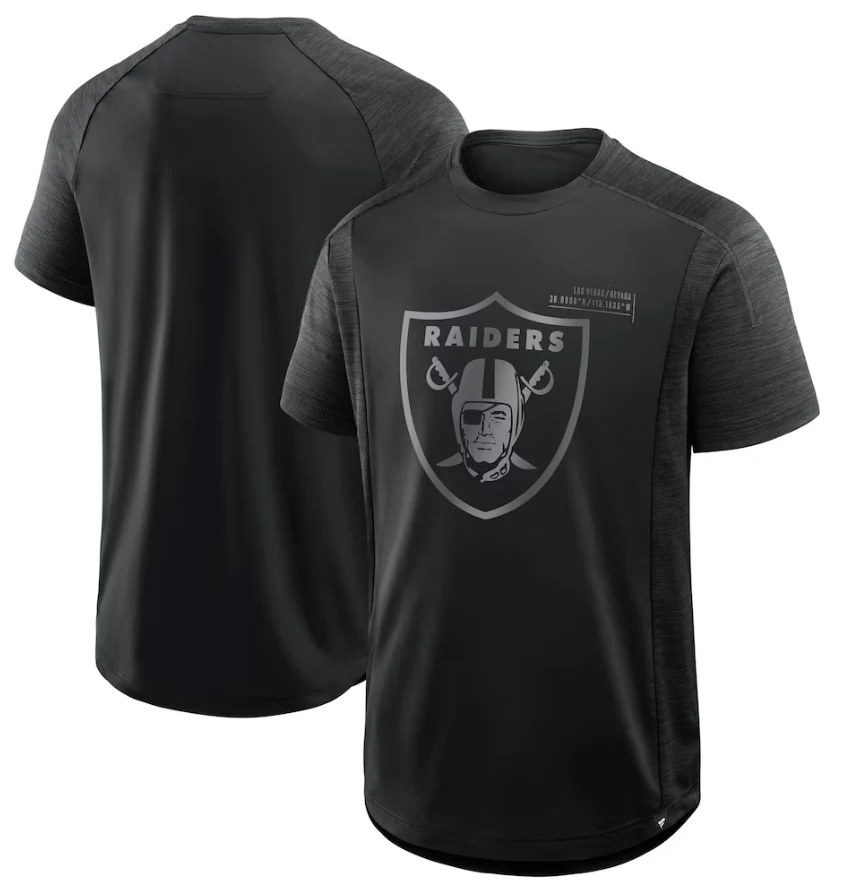 fanatics camiseta las vegas raiders reflective poly