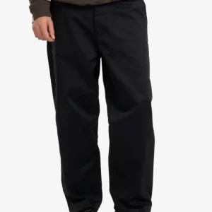reell pantalon loose flex chino pc black