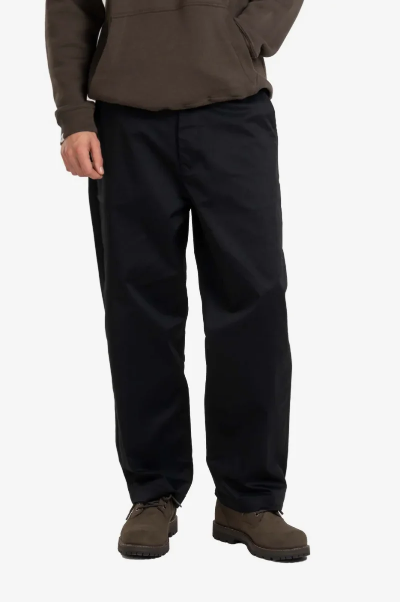reell pantalon loose flex chino pc black
