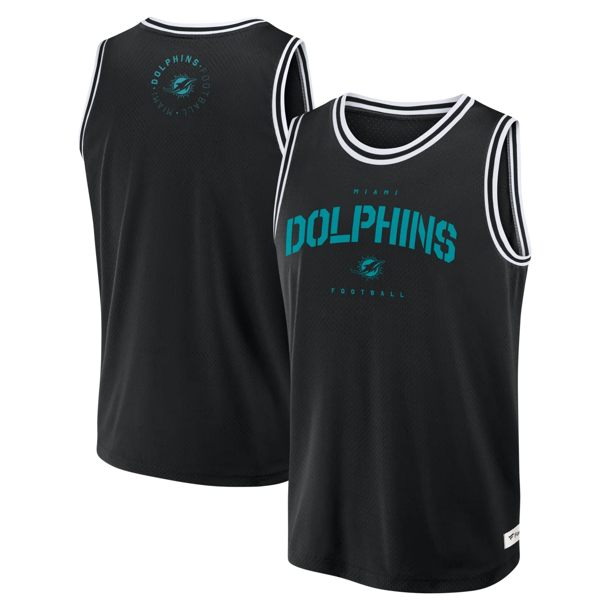 fanatics camisilla Elevated Men’s Signature Mesh Miami Dolphins tank top