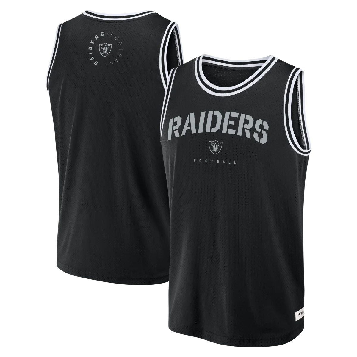 fanatics camisilla Elevated Men’s Signature Mesh las vegas raiders tank top