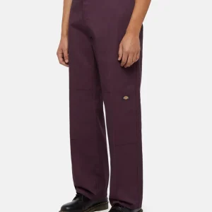 dickies pantalón double knee rec plum perfect