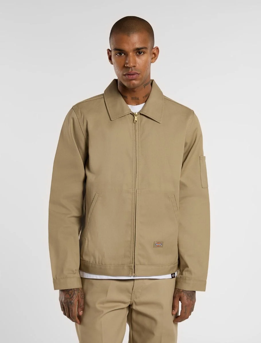 dickies chaqueta lined eisenhowr khaki