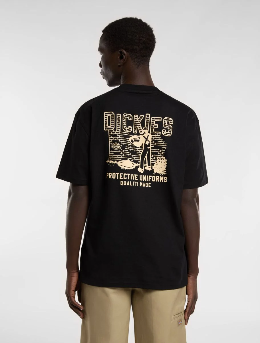 dickies camiseta bricklane  black