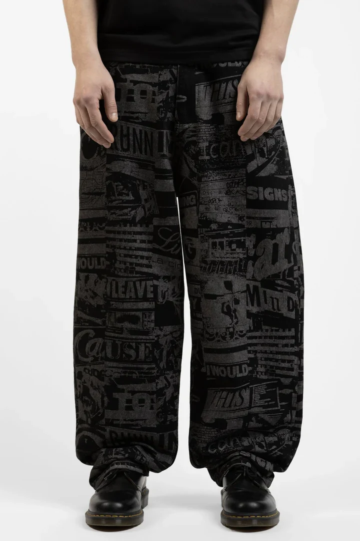 wasted paris pantalón mind casper black