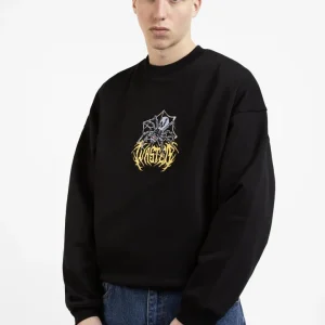 wasted paris sudadera prey crewneck black
