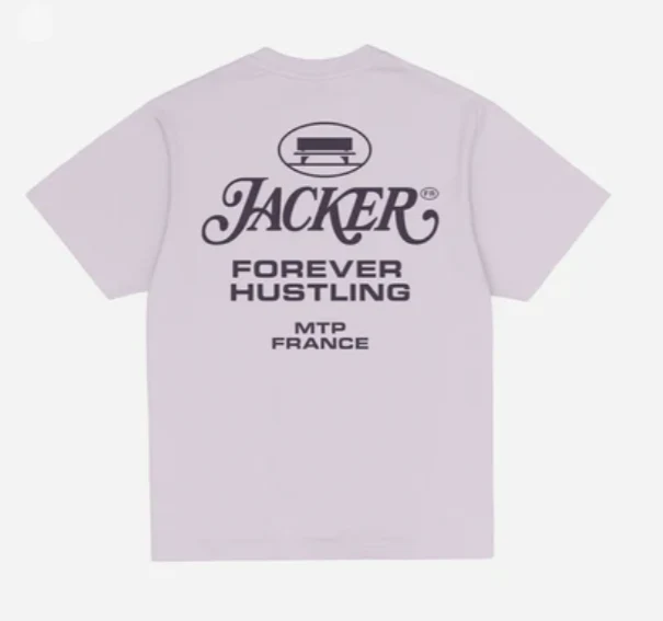 jacker camiseta collective logo purple