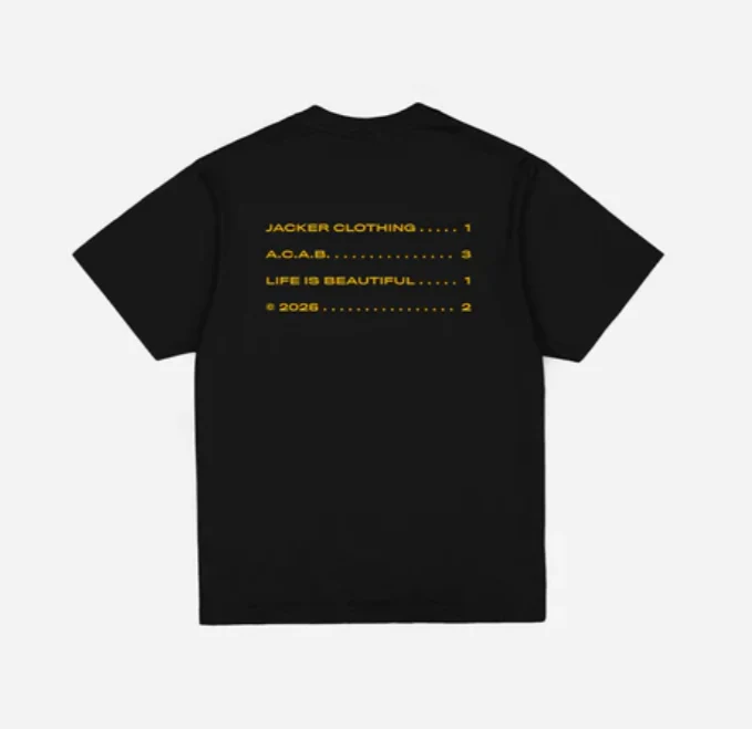 jacker camiseta A.C.A.B.T black - Imagen 3