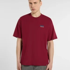 dickies camiseta flag  tibetan red