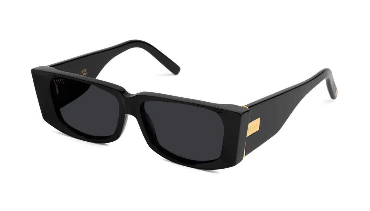 9five gafas de sol angelo black gold - Imagen 2