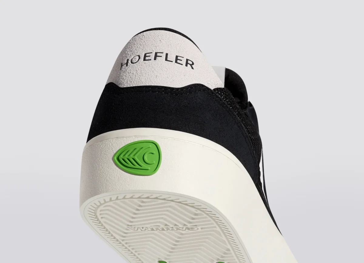 cariuma zapatilla t 20 pro black suede and mesh - Imagen 5