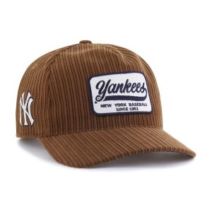 47 brand gorra MLB New York Yankees Cord Patch ’47 HITCH Marrón