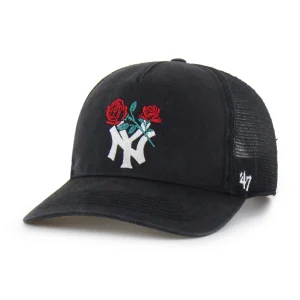47 brand gorra new york yankees trucker herbarium hitch negro