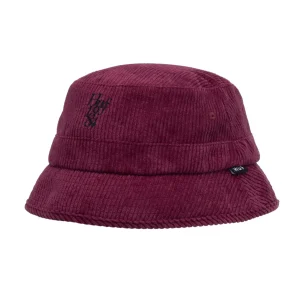 HUF 1984 CORD BUCKET HAT BURDEOS