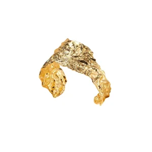 Brazalete Dorado Irregular