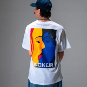 jacker camiseta color passion white