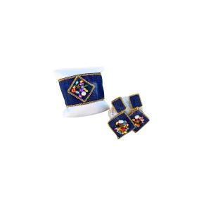 Brazalete y pendientes Bali