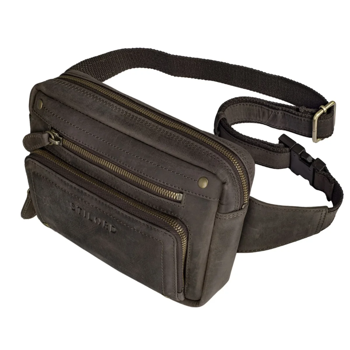 Segunda opción «Lou» Bolsa de Cadera Cuero