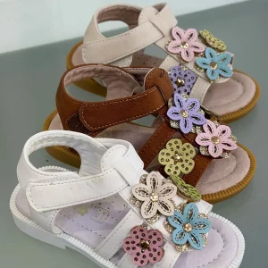 SANDALIA NIÑA FLORES 20/25