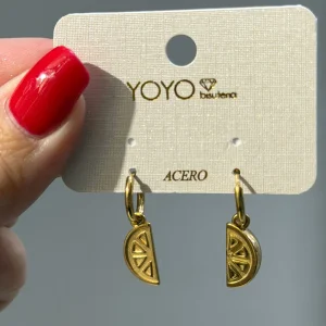 38. PENDIENTES LIMONES