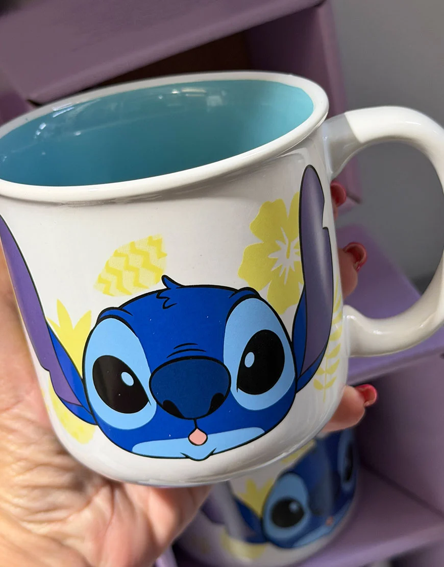 TAZA CARA STITCH